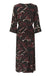 Kaffe Mille Dress - Windsor Wine/ Black Flower