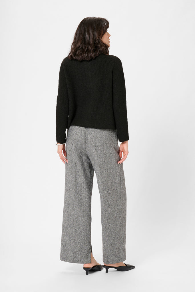 Kaffe May Knit Cardigan - Black Deep