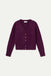 Compania Fantastica Burgundy Knitted Cardigan
