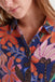 Compania Fantastica Light Crepe Shirt- TigerLily
