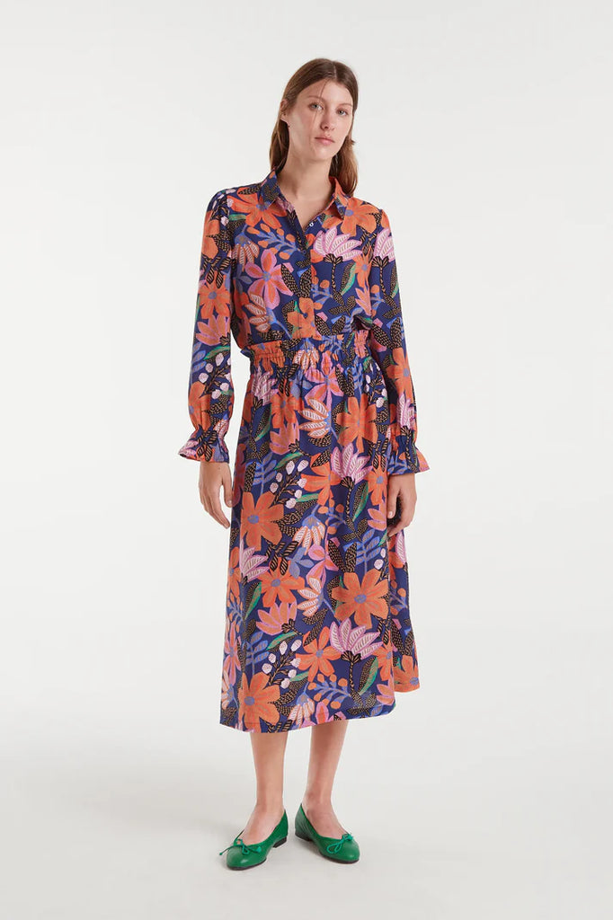 Compania Fantastica Light Crepe Shirt- TigerLily