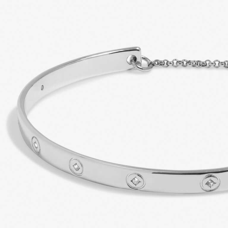 Joma JewelleryBracelet Bar Cubic Zirconia Silver
