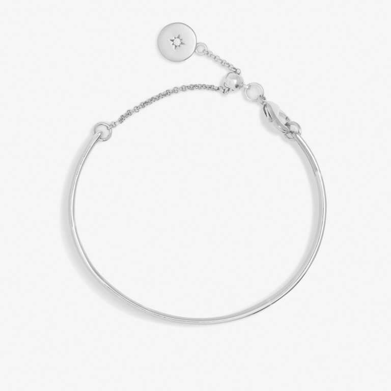 Joma JewelleryBracelet Bar Cubic Zirconia Silver
