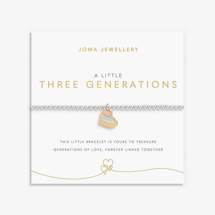 Joma Jewellery A Little Three Generations Bracelet