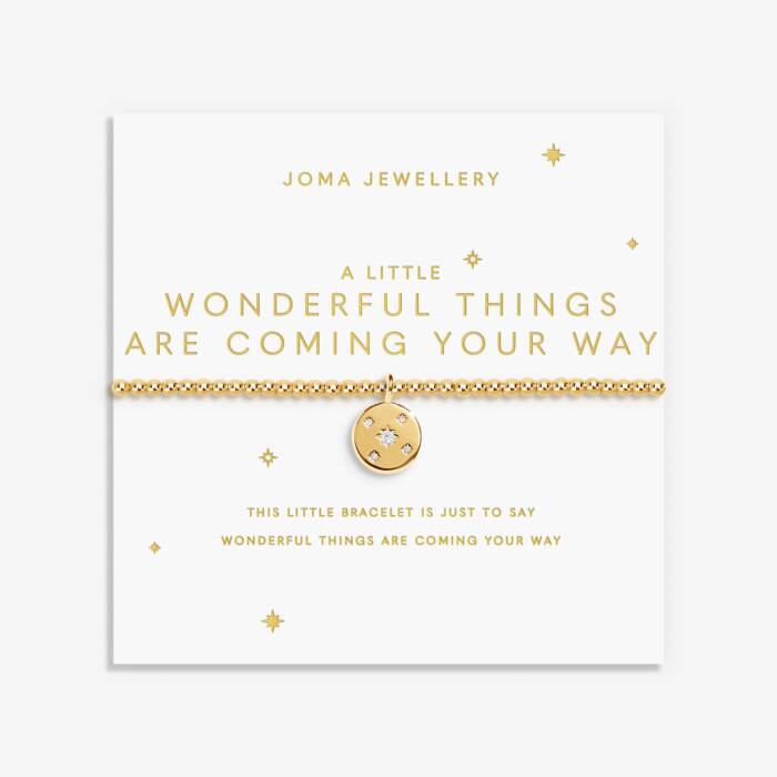 Joma Jewellery A Little Wonderful Things Are Coming Your Way Bracelet