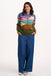 Sugarhill Brighton Solana Knitted Bomber- Multi Cloudy Hills