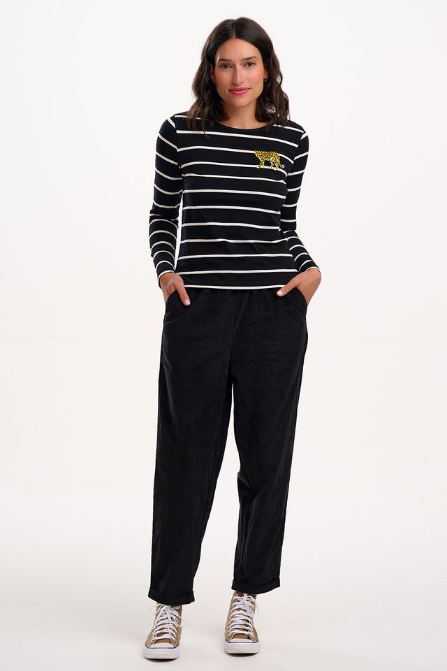 Sugarhill Brighton Vonnie Trousers- Black Cord