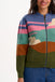 Sugarhill Brighton Solana Knitted Bomber- Multi Cloudy Hills