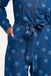 Sugarhill Brighton Anwen Boilersuit - Mid Blue Demin, Bleached Stars
