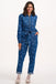 Sugarhill Brighton Anwen Boilersuit - Mid Blue Demin, Bleached Stars