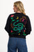 Sugarhill Brighton Adrian Cardigan - Black, Snake Floral