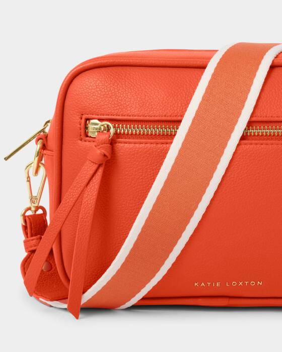 Katie Loxton Hallie Crossbody Bag - Deep Orange