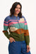Sugarhill Brighton Solana Knitted Bomber- Multi Cloudy Hills