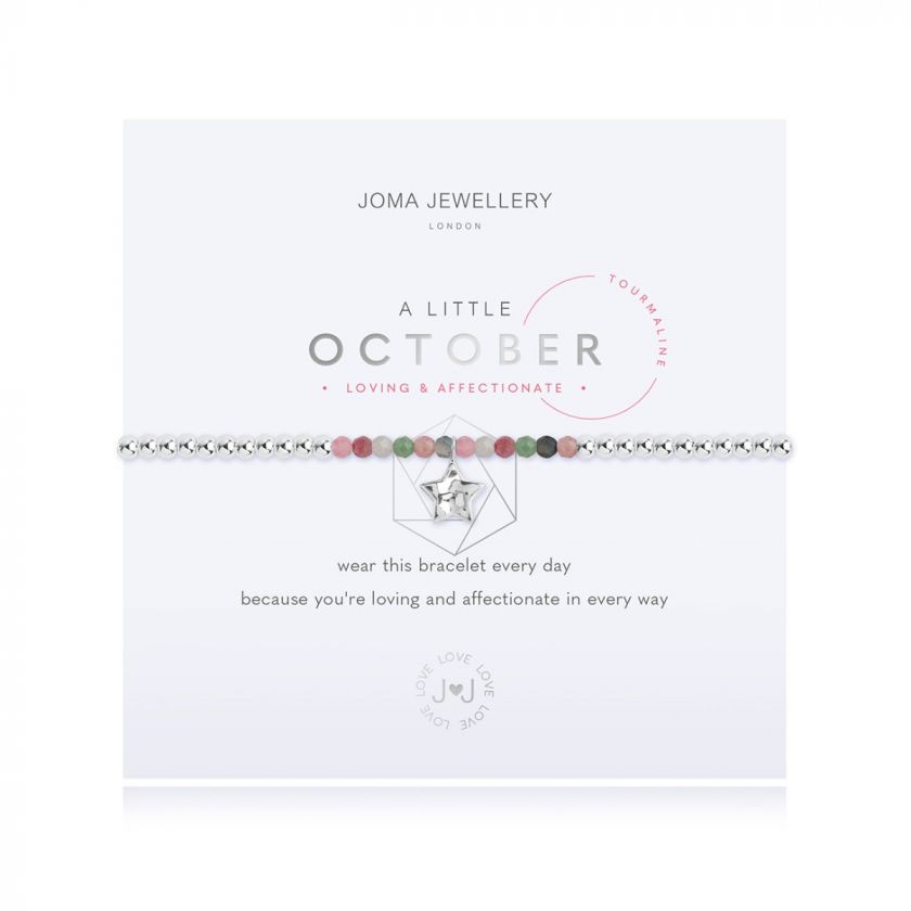 Joma Jewellery A Little Birthstone October Tourmaline