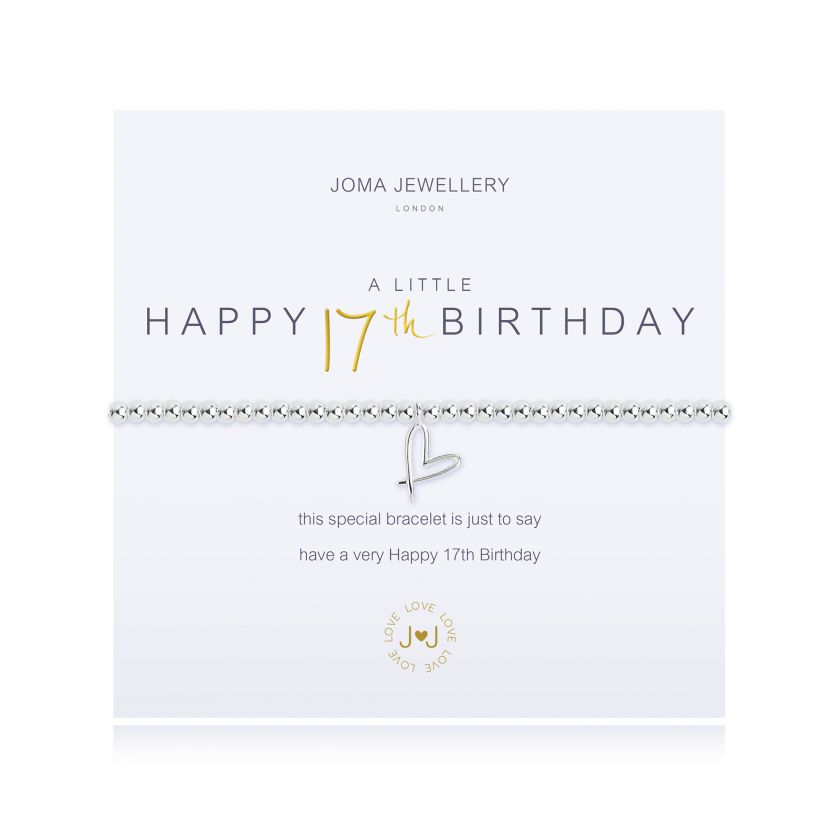 Joma Jewellery A Little Happy 17Th Birthday Bracelet