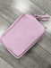 Italian Leather Lilac Bag