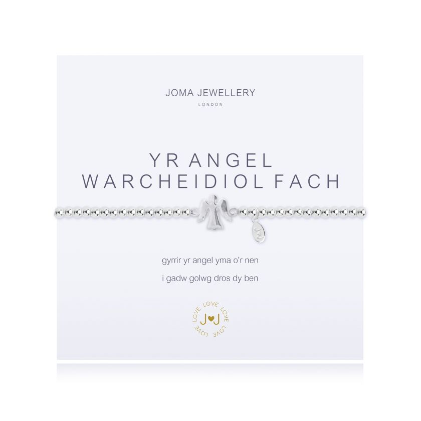 Joma Jewellery A Little Guardian Angel Bracelet (Welsh)