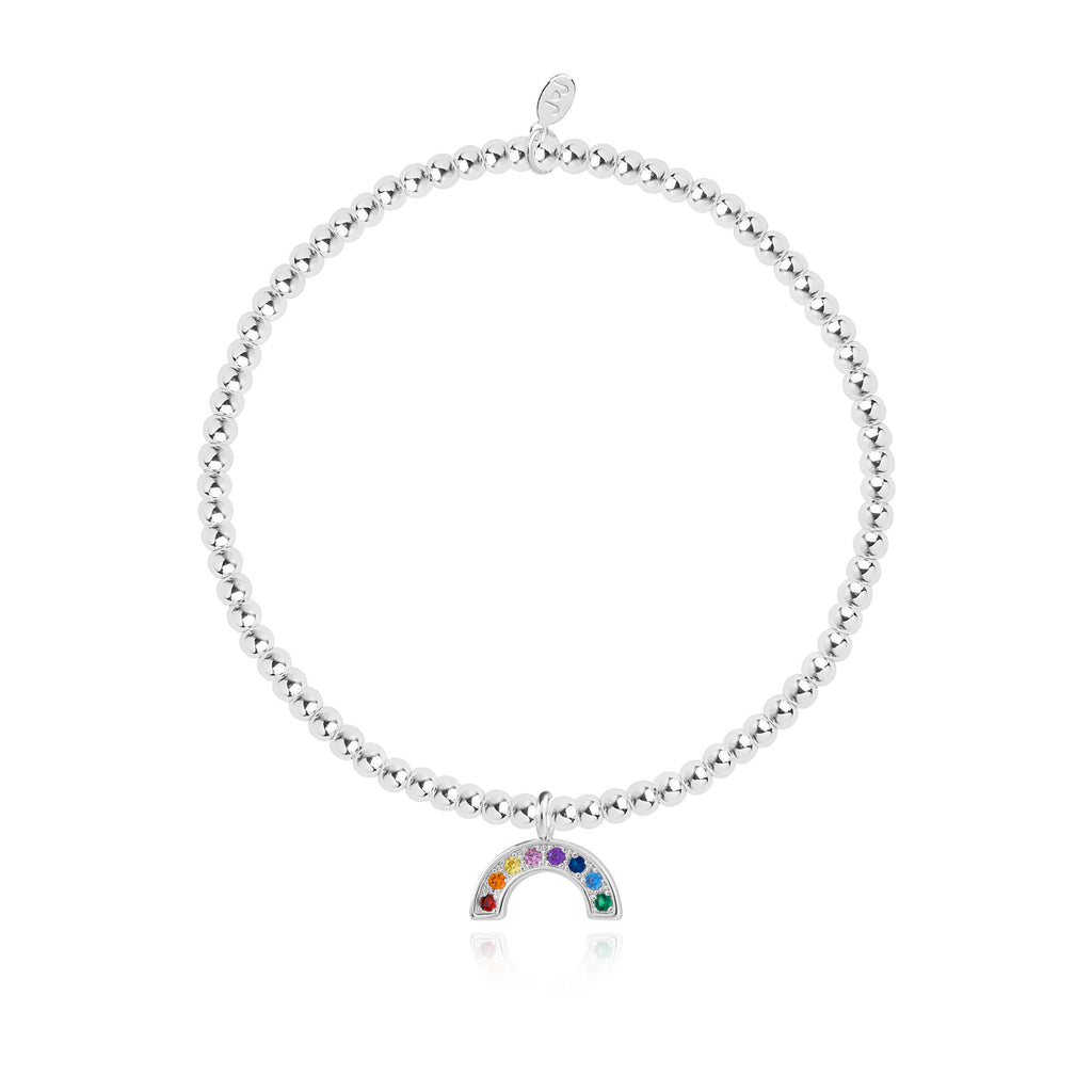 Joma Jewellery a little Brave The Storm To See The Rainbow Bracelet