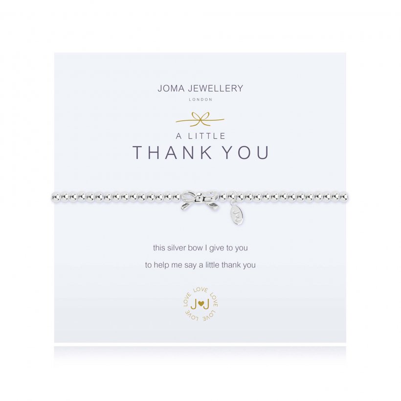 Joma Jewellery A Little Thank You (bow) bracelet
