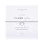 Joma Jewellery A Little Thank you (pink heart) bracelet