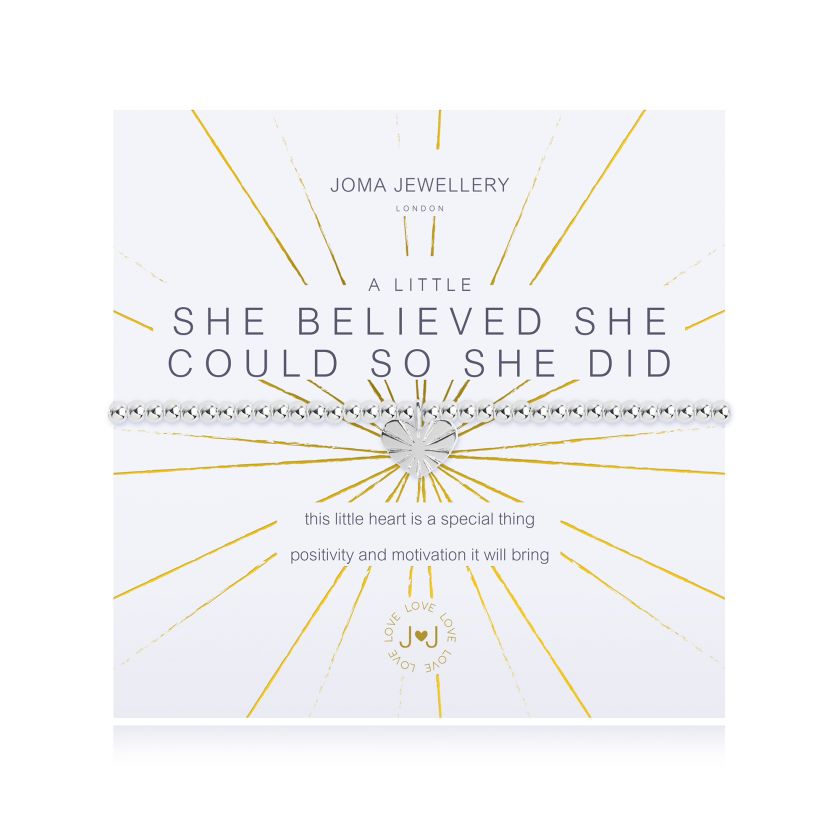 Joma Jewellery A Little She Believed She Could Bracelet