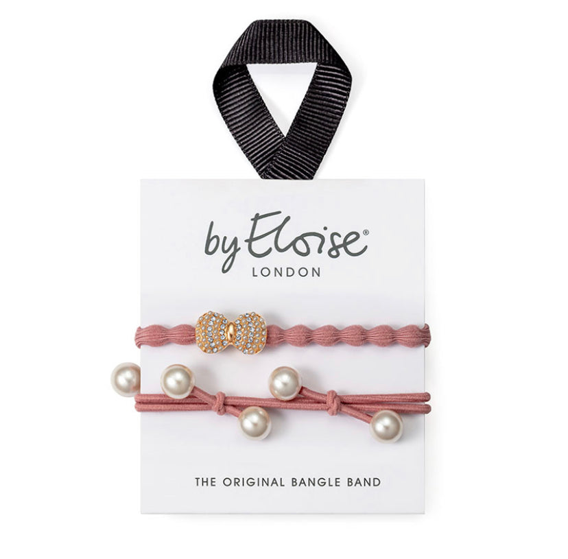 ByEloise Hair Bangle- Champagne Chic set