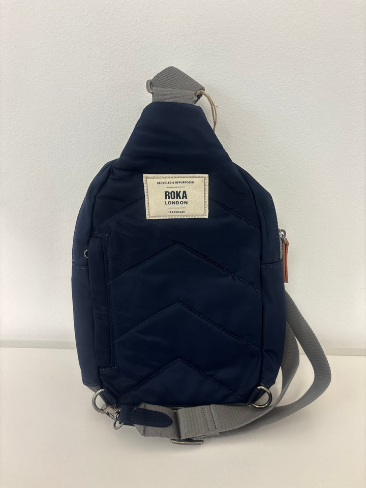 Roka London Willesden B Sling Bag- Midnight