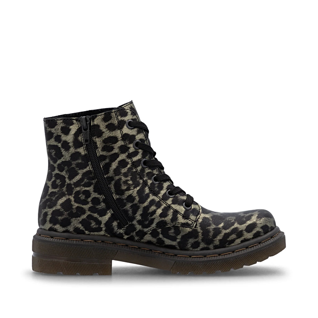 78240-90 Rieker Animal Print Boot