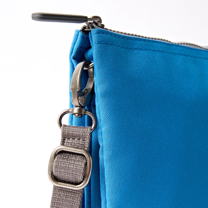 Roka London Carnaby Crossbody Bag- Malibu Blue