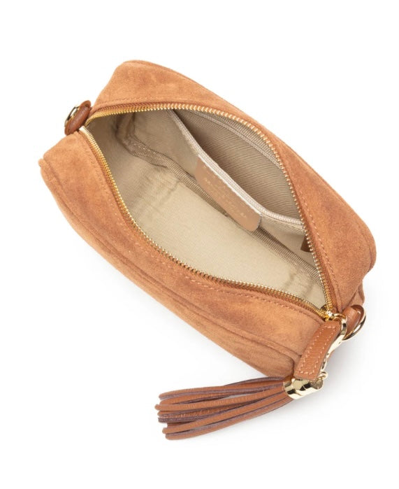 Elie Beaumont Crossbody Suede Bag
