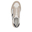 Remonte Beige Combination Zip Up Trainers D2C04-62