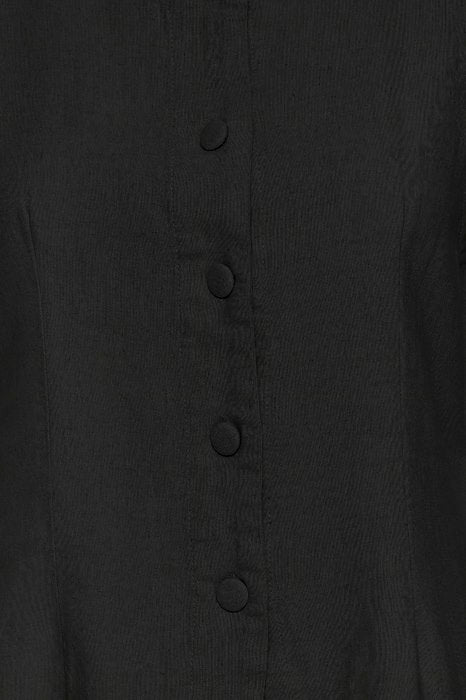 Ichi Linno Waistcoat- Black