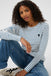 Kaffe Liddy T-Shirt - Chalk/Berling Se