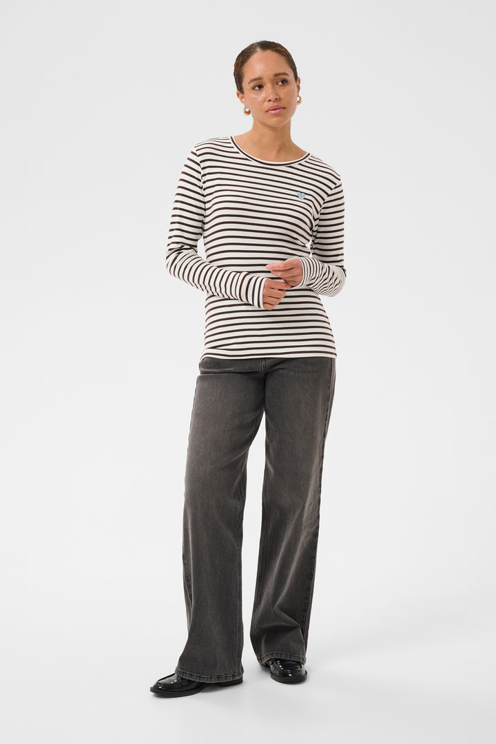 Kaffe Liddy Striped T-Shirt