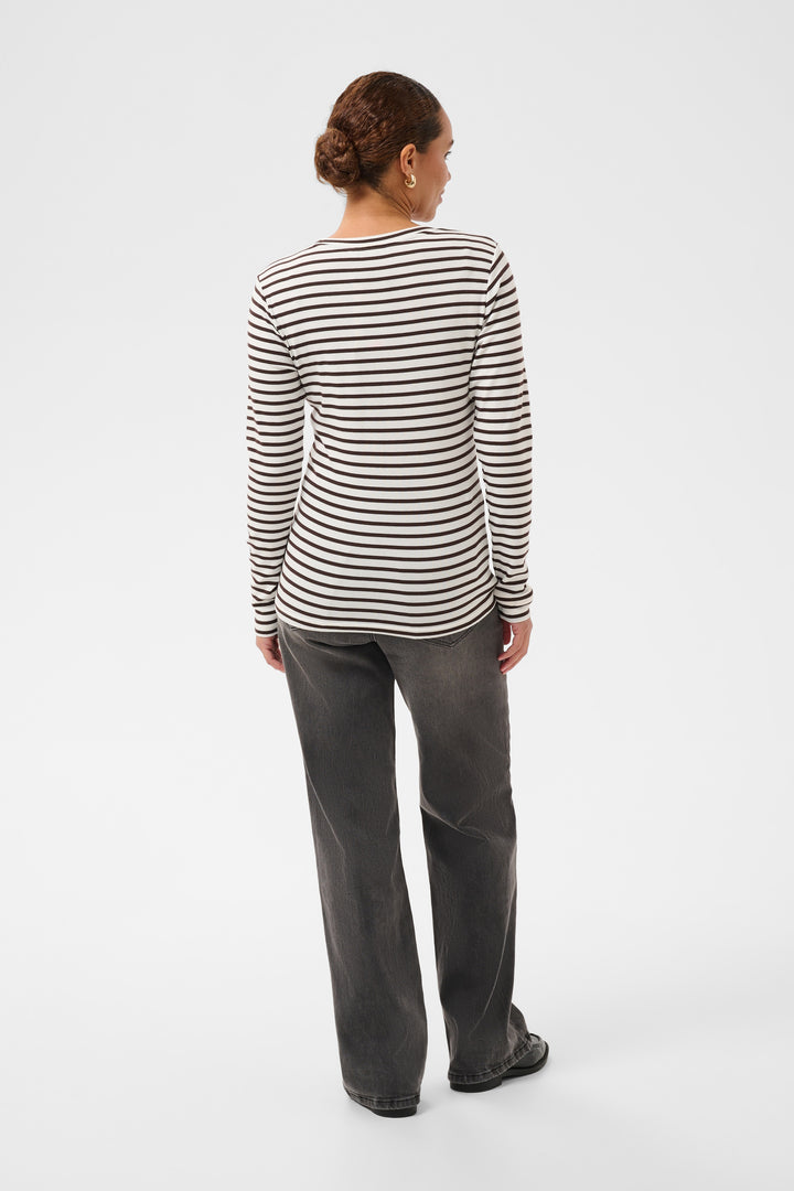 Kaffe Liddy Striped T-Shirt
