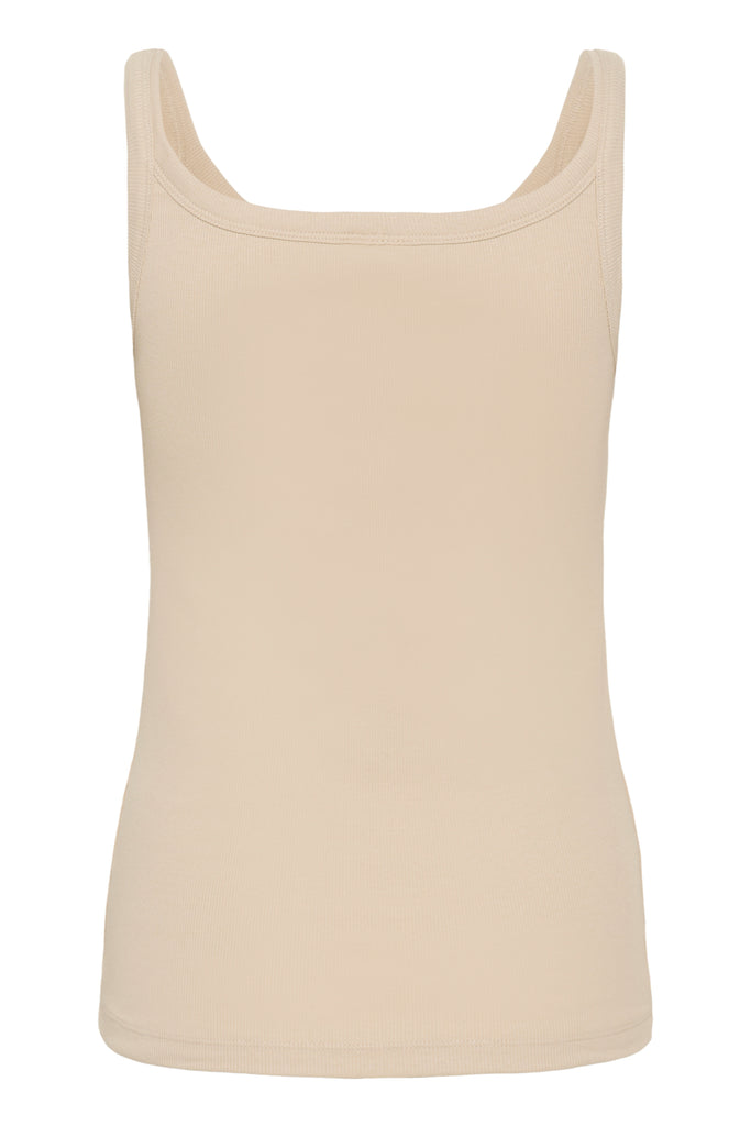 Kaffe Carna Tank Top- Feather Gray