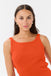 Kaffe Carne Tank Top- Grenadine