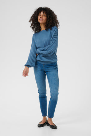 Kaffe Lone Pullover - Bering Sea