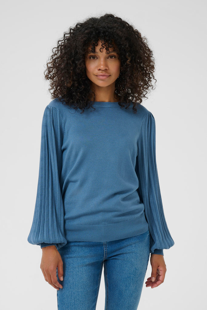 Kaffe Lone Pullover - Bering Sea