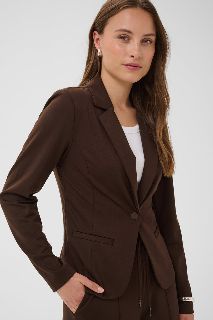 Kaffe KAjenny Blazer- Coffee Bean