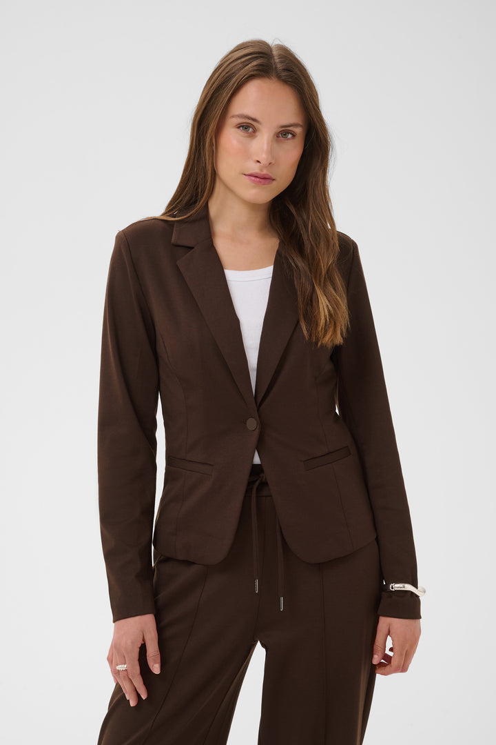 Kaffe KAjenny Blazer- Coffee Bean