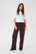 Kaffe Jenny Straight  Leg Pants- Fudge