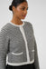 Kaffe Ellery Knit Cardigan - Light Grey