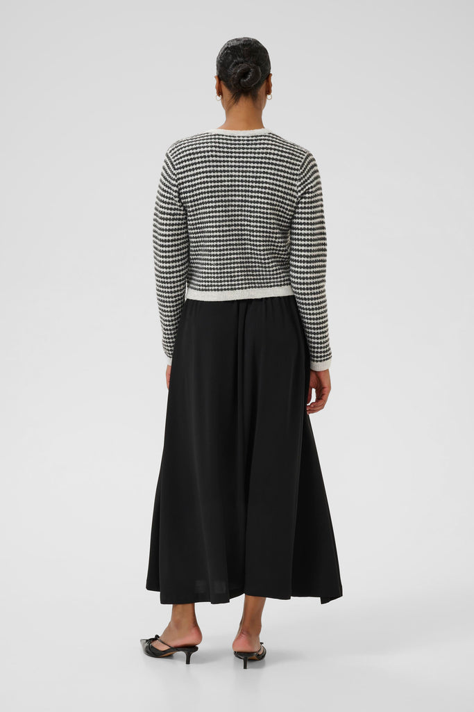 Kaffe Ellery Knit Cardigan - Light Grey