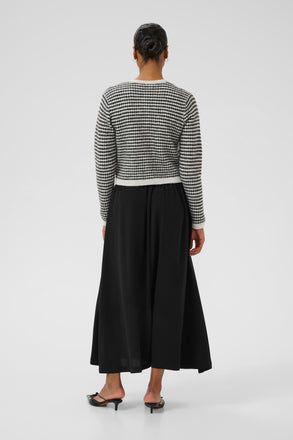 Kaffe Ellery Knit Cardigan - Light Grey