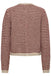 Kaffe Ellery Cardigan - Feather Grey  Melange / Windsor Wine