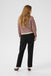 Kaffe Ellery Cardigan - Feather Grey  Melange / Windsor Wine
