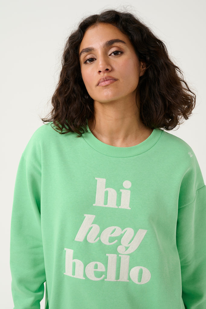 Kaffe ellen Sweatshirt Spring Bouquet