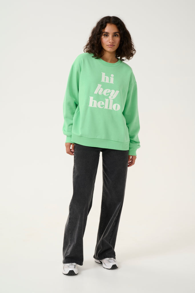 Kaffe ellen Sweatshirt Spring Bouquet