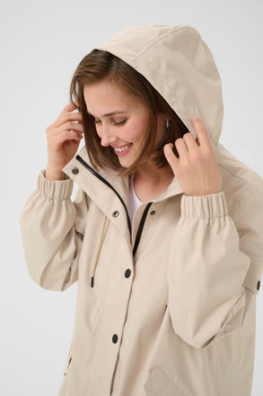 Kaffe Ennie Coat - Feather Gray